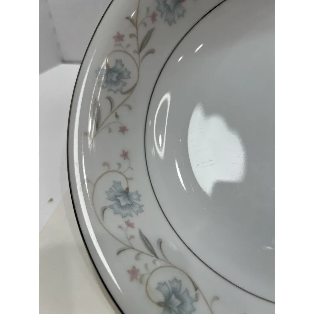 Vintage English Garden Fine China Vegetable Bowl Round 9
